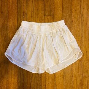Lululemon white shorts